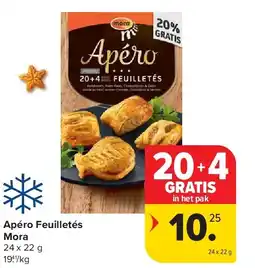 Carrefour Apéro Feuilletés Mora aanbieding