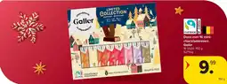 Carrefour Doos met 16 minichocoladerepen Galler aanbieding