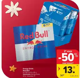 Carrefour Energy Drink Red Bull aanbieding
