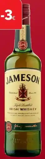 Carrefour Whisky Irish Jameson aanbieding