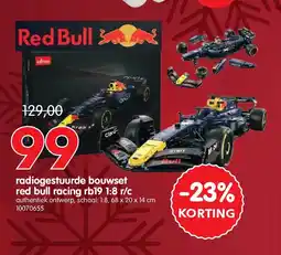 Yess radiogestuurde bouwset red bull racing rb19 1:8 r/c aanbieding