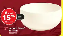 Yess schaal ‘nora’ Ø 15 cm aanbieding