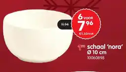 Yess schaal ‘nora’ Ø 10 cm aanbieding