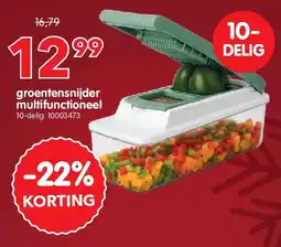 Yess groentensnijder multifunctioneel aanbieding