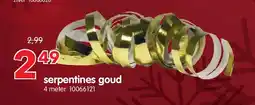 Yess serpentines goud 4 meter aanbieding