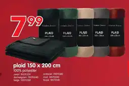 Yess plaid 150 x 200 cm aanbieding