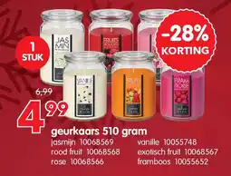 Yess geurkaars 510 gram aanbieding