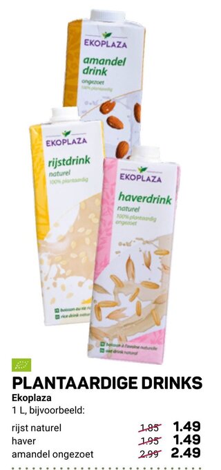 Plantaardige Drinks