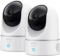Coolblue Eufy Indoor Cam 2K Pan & Tilt Duo Pack aanbieding