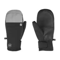 Decathlon Heren en Dames Wintersport Snowboard- en ski winterhwanten PITZTAL Gray Zwart aanbieding