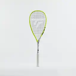 Decathlon Squashracket Dynergy 125 wit/geel 125 g aanbieding