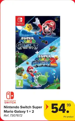 Carrefour Nintendo Switch Super Mario Galaxy 1+2 aanbieding