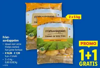 Lidl Friet-aardappelen aanbieding