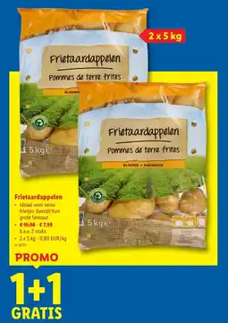 Lidl Frietaardappelen aanbieding