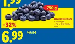 Lidl Blauwe bessen XXL aanbieding