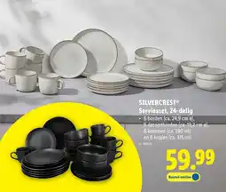 Lidl Silvercrest serviesset aanbieding