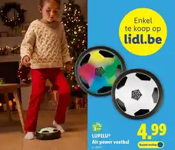Lidl Lupilu air power voetbal aanbieding