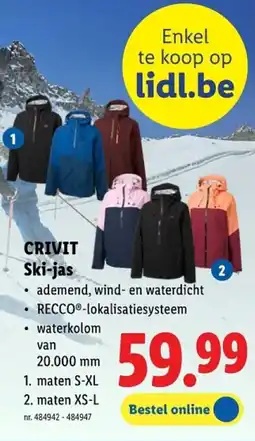 Lidl Crivit Ski-jas aanbieding