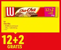 Lidl Lu Cha-Cha aanbieding
