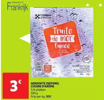 Gerookte Zeeforel Cuisine D'Arôme 100g