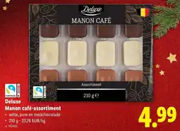 Lidl Deluxe Manon café-assortiment aanbieding