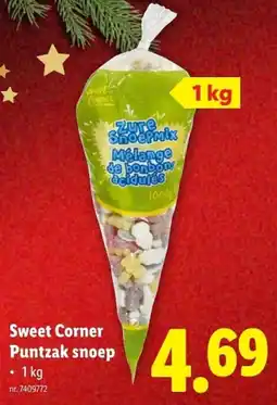 Lidl Sweet Corner Puntzak snoep aanbieding