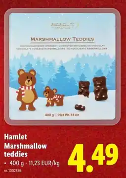 Lidl Hamlet Marshmallow teddies aanbieding