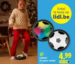 Lidl Air power voetbal aanbieding