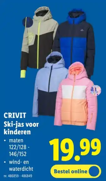 Lidl Ski-jas voor kinderen aanbieding