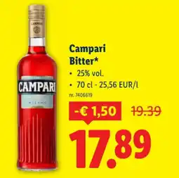 Lidl Bitter aanbieding
