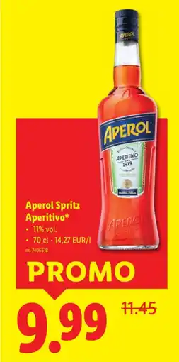 Lidl Aperitivo aanbieding