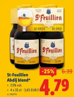 Lidl Abdij blond aanbieding