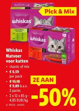 Lidl Natvoer voor katten aanbieding
