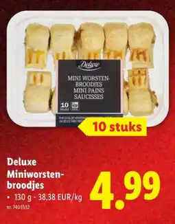 Lidl Miniworstenbroodjes aanbieding