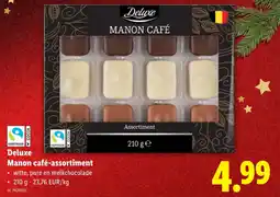 Lidl Manon café-assortiment aanbieding
