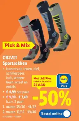 Lidl Sportsokken aanbieding