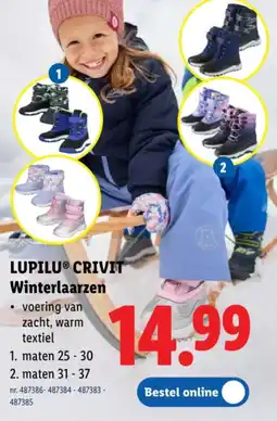 Lidl Winterlaarzen aanbieding
