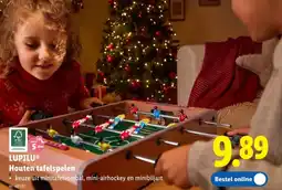 Lidl Houten tafelspelen aanbieding