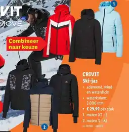 Lidl Crivit ski-jas aanbieding