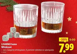 Lidl Livarno home whiskyset aanbieding