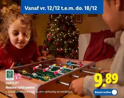 Lidl Lupilu Houten tafelspelen aanbieding