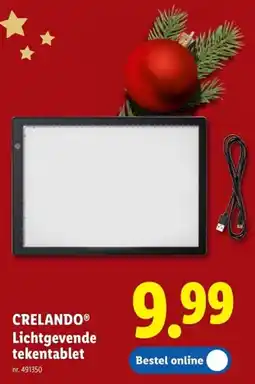 Lidl Crelando lichtgevende tekentablet aanbieding