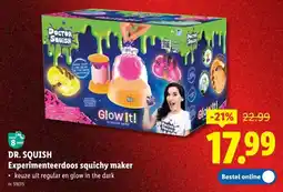 Lidl Dr. squish experimenteerdoos squichy maker aanbieding