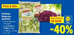 Lidl Freshona Diepvriesgroenten aanbieding