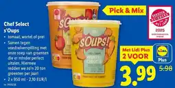 Lidl Chef Select s'Oups aanbieding