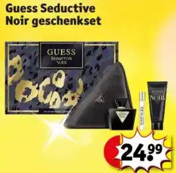 Kruidvat Guess Seductive Noir geschenkset aanbieding