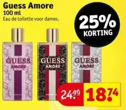 Kruidvat Guess Amore aanbieding