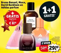 Kruidvat Bruno Banani, Mexx, David Beckham en Adidas parfum aanbieding