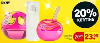 Kruidvat DKNY aanbieding