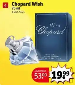 Kruidvat Chopard Wish aanbieding